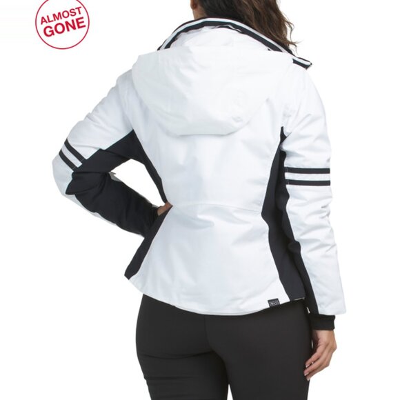 NILS White/Black Meribel Ski And Snow Jacket - Picture 2 of 2